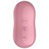 Satisfyer Cotton Candy - gaisa viļņu klitora stimulators (koraļļu krāsa)