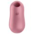 Satisfyer Cotton Candy - gaisa viļņu klitora stimulators (koraļļu krāsa)