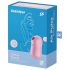 Satisfyer Cotton Candy - akumulatora gaisa viļņu klitora vibrators (violets)