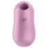 Satisfyer Cotton Candy - akumulatora gaisa viļņu klitora vibrators (violets)