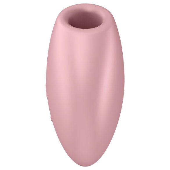 Satisfyer Cutie Heart - klitora stimulators ar gaisa viļņiem uzlādējams rozā