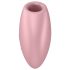 Satisfyer Cutie Heart - akumulatora klitora vibrators ar gaisa viļņiem (rozā)
