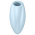 Satisfyer Cutie Heart - akumulators klitora vibrators ar gaisa viļņiem (zils)