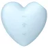 Satisfyer Cutie Heart - klitora stimulators ar gaisa viļņiem uzlādējams zils