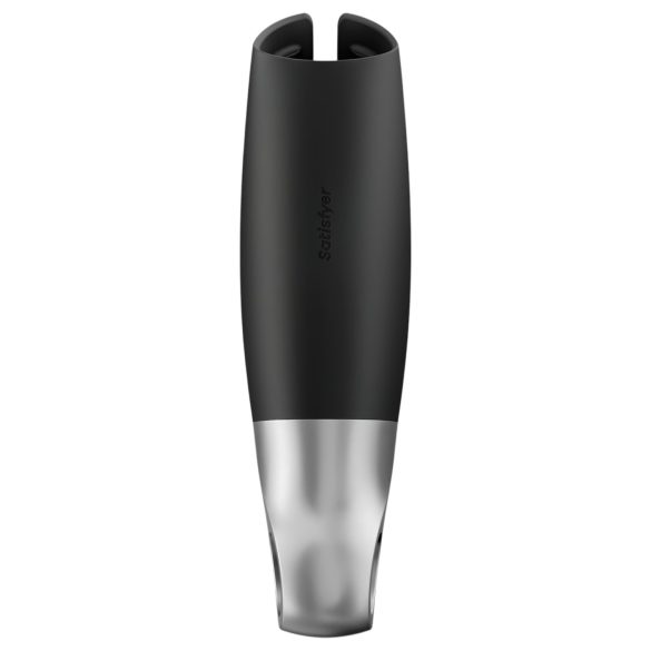 Satisfyer Power - vīriešu masturbators uzlādējams melns