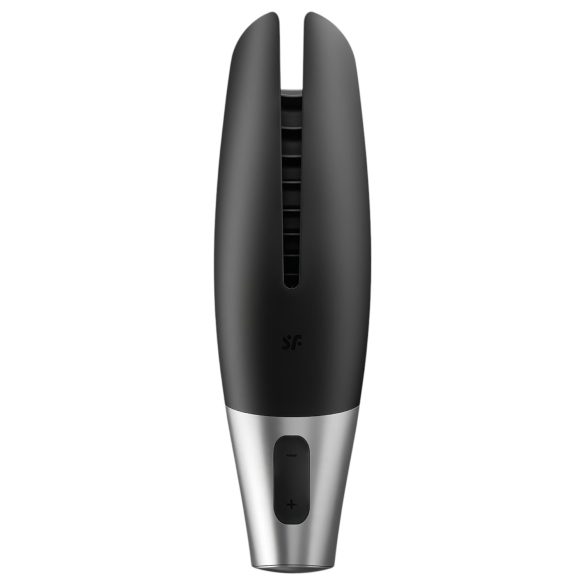 Satisfyer Power - vīriešu masturbators uzlādējams melns