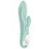 Satisfyer Air Pump Bunny 5 - gudrs uzpūšamais vibrators (piparmētra)