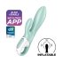 Satisfyer Air Pump Bunny 5 - gudrs uzpūšamais vibrators (piparmētra)