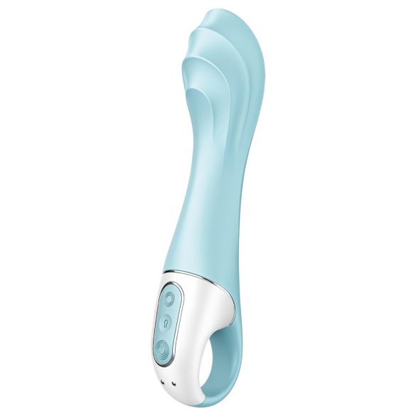 Satisfyer Gaisa Sūknis Vibrators 5 - gudrs pumpējams vibrators (zils)