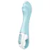 Satisfyer Air Pump Vibrator 5 - lietotnes vadāms (zils)