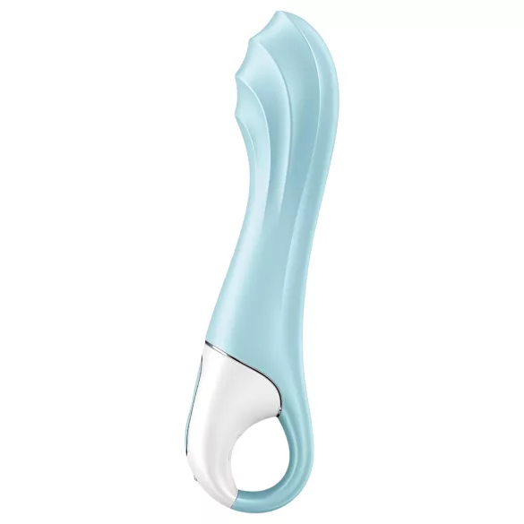 Satisfyer Air Pump Vibrator 5 - lietotnes vadāms (zils)