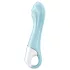 Satisfyer Air Pump Vibrator 5 - lietotnes vadāms (zils)