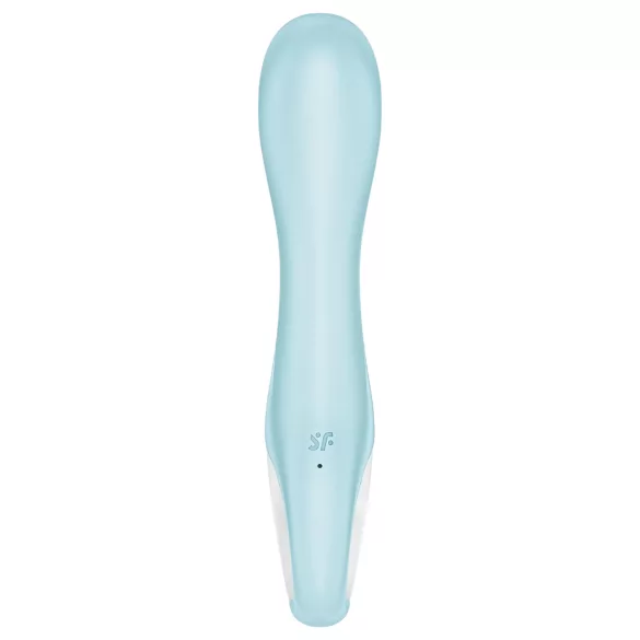 Satisfyer Air Pump Vibrator 5 - lietotnes vadāms (zils)