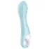 Satisfyer Air Pump Vibrator 5 - lietotnes vadāms (zils)
