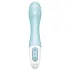 Satisfyer Air Pump Vibrator 5 - lietotnes vadāms (zils)