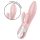 Satisfyer Air Pump Bunny 3 - piepūšams vibrators (rozā)