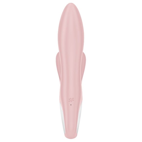 Satisfyer Air Pump Bunny 3 - pumpējams vibrators rozā
