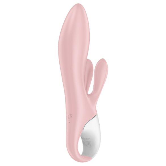 Satisfyer Air Pump Bunny 3 - pumpējams vibrators rozā