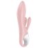 Satisfyer Air Pump Bunny 3 - piepūšams vibrators (rozā)