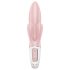 Satisfyer Air Pump Bunny 3 - pumpējams vibrators rozā