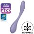 Satisfyer G-spot Flex 5 - gudrais G-punkta vibrators (violets)