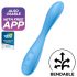 Satisfyer G-Spot Flex 4 - gudrs G punkta vibrators (tirkīzs)