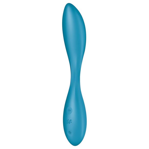 Satisfyer G-spot Flex 1 - uzlādējams, ūdensnecaurlaidīgs G-punkta vibrators (zaļš)