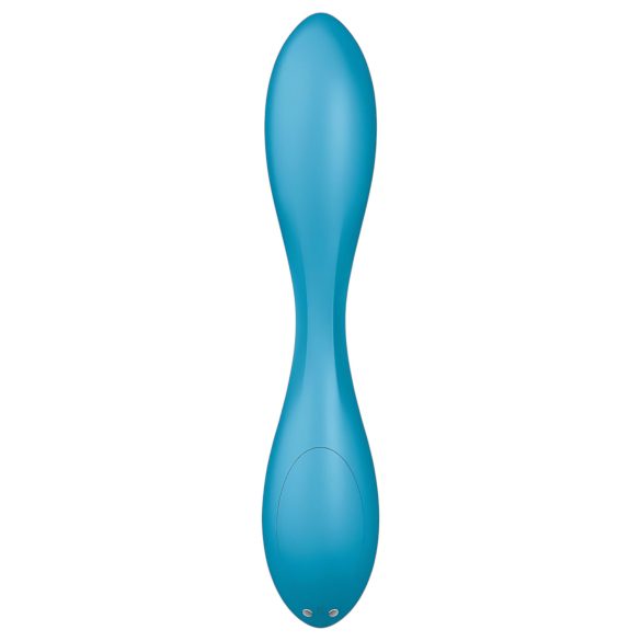 Satisfyer G-spot Flex 1 - uzlādējams, ūdensizturīgs G-punkta vibrators (zaļš)