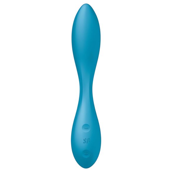 Satisfyer G-spot Flex 1 - uzlādējams, ūdensizturīgs G-punkta vibrators (zaļš)