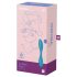 Satisfyer G-spot Flex 1 - uzlādējams, ūdensnecaurlaidīgs G-punkta vibrators (zaļš)