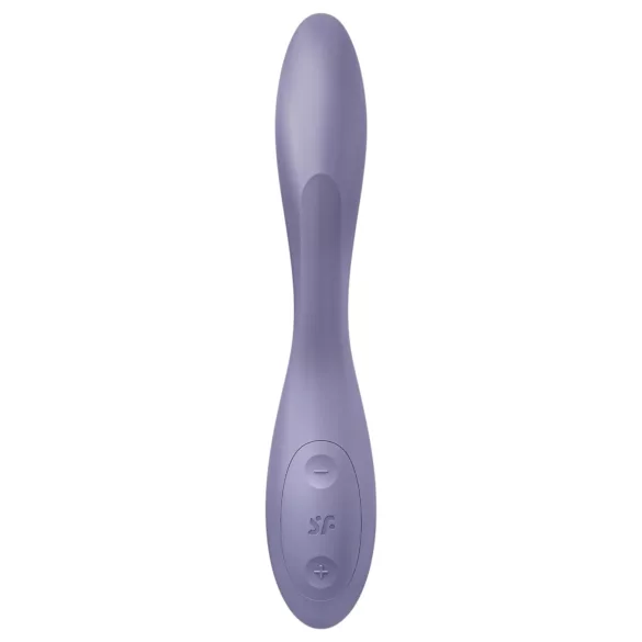 Satisfyer G-spot Flex 2 - G-punkta vibrators, uzlādējams, ūdensizturīgs, violets