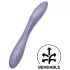Satisfyer G-spot Flex 2 - G-punkta vibrators, uzlādējams, ūdensizturīgs, violets