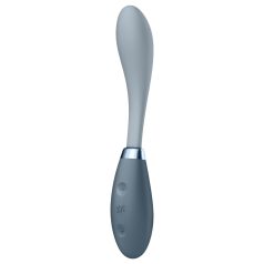   Satisfyer G-Spot Flex 3 - uzlādējams G-punkta vibrators pelēks