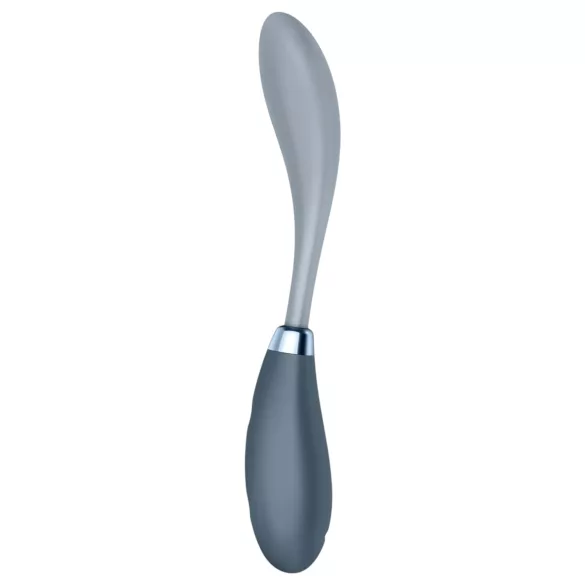 Satisfyer G-Spot Flex 3 - uzlādējams G-punkta vibrators pelēks
