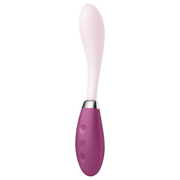Satisfyer G-punkta vibrators uzlādējams rozā-sarkans
