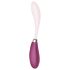 Satisfyer G-Spot Flex 3 - uzlādējams G-punkta vibrators (rozā-sarkans)