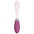 Satisfyer G-Spot Flex 3 - uzlādējams G-punkta vibrators (rozā-sarkans)