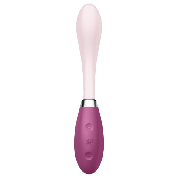 Satisfyer G-punkta vibrators uzlādējams rozā-sarkans