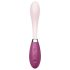 Satisfyer G-Spot Flex 3 - uzlādējams G-punkta vibrators (rozā-sarkans)