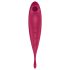 Satisfyer Twirling Pro - klitora vibrators un stimulators 2in1 sarkans