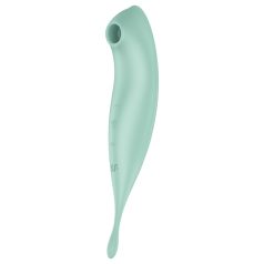 Satisfyer Twirling Pro - klitora vibrators 2in1, mintzaļa