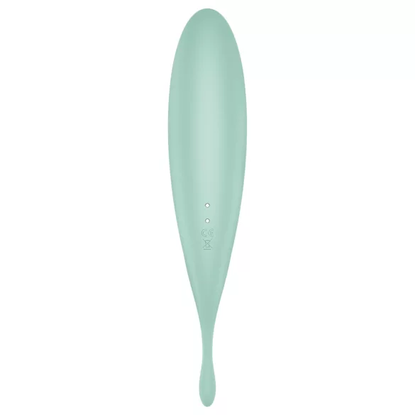 Satisfyer Twirling Pro - lietotnes vadāms klitora vibrators (mentols)