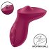 Satisfyer Exciterrr - rotējošs pērļu klitora vibrators (sarkans)