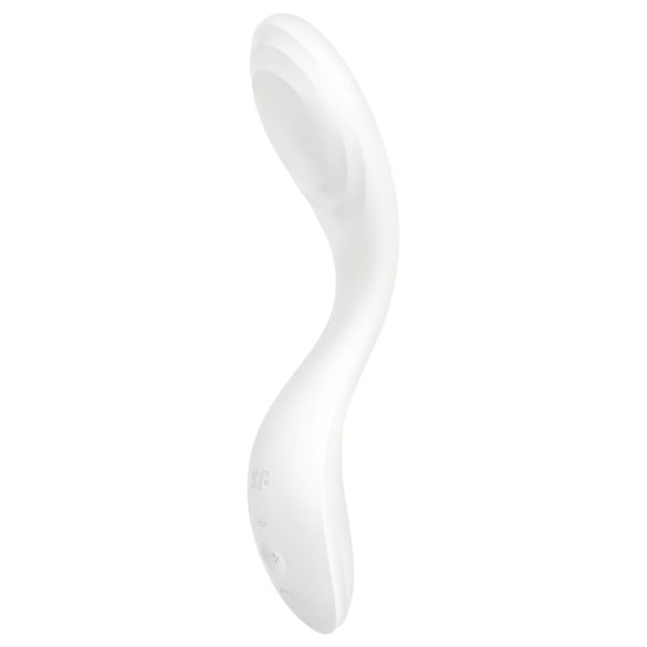 Satisfyer Rrrolling - kustīgā pērļu G punkta vibrators (balts)