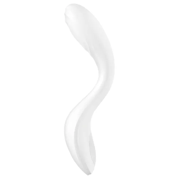Satisfyer Rrrolling - kustīgo lodīšu G-punkta vibrators (balts)