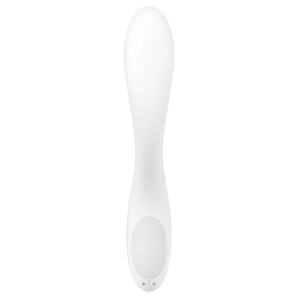 Satisfyer Rrrolling - kustīgo lodīšu G-punkta vibrators (balts)
