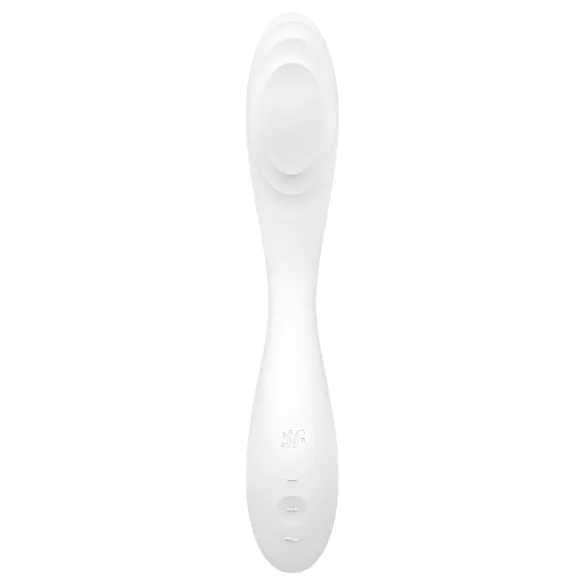 Satisfyer Rrrolling - kustīgo lodīšu G-punkta vibrators (balts)