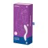 Satisfyer Rrrolling - kustīgā pērļu G punkta vibrators (balts)