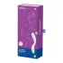 Satisfyer Rrrolling - kustīgo lodīšu G-punkta vibrators (balts)