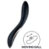 Satisfyer Rrrolling - G-punkta vibrators ar kustīgām lodītēm melns